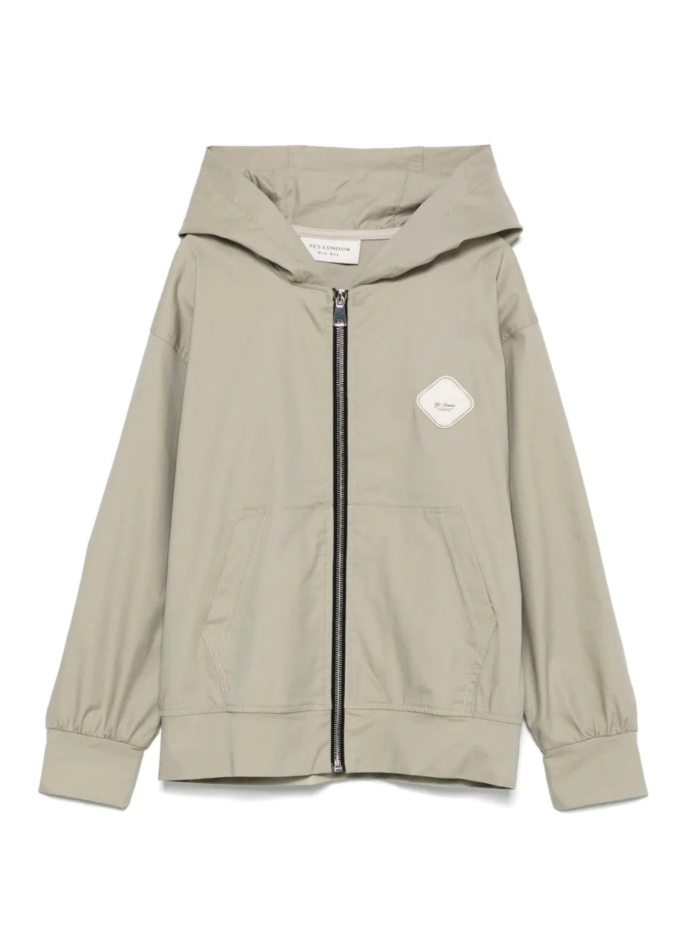 Yes London Giubbino Salvia con Patch Logo per Bambini