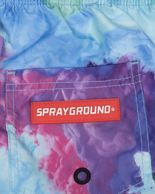 Sprayground Kids Costume Da Bagno Multicolor con Logo per Bambini