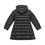 Blauer Kids Piumino Lungo Nero per Bambine
