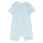Moschino Kids Tutina Cielo con Stampa Teddy Bear per Neonati (retro)