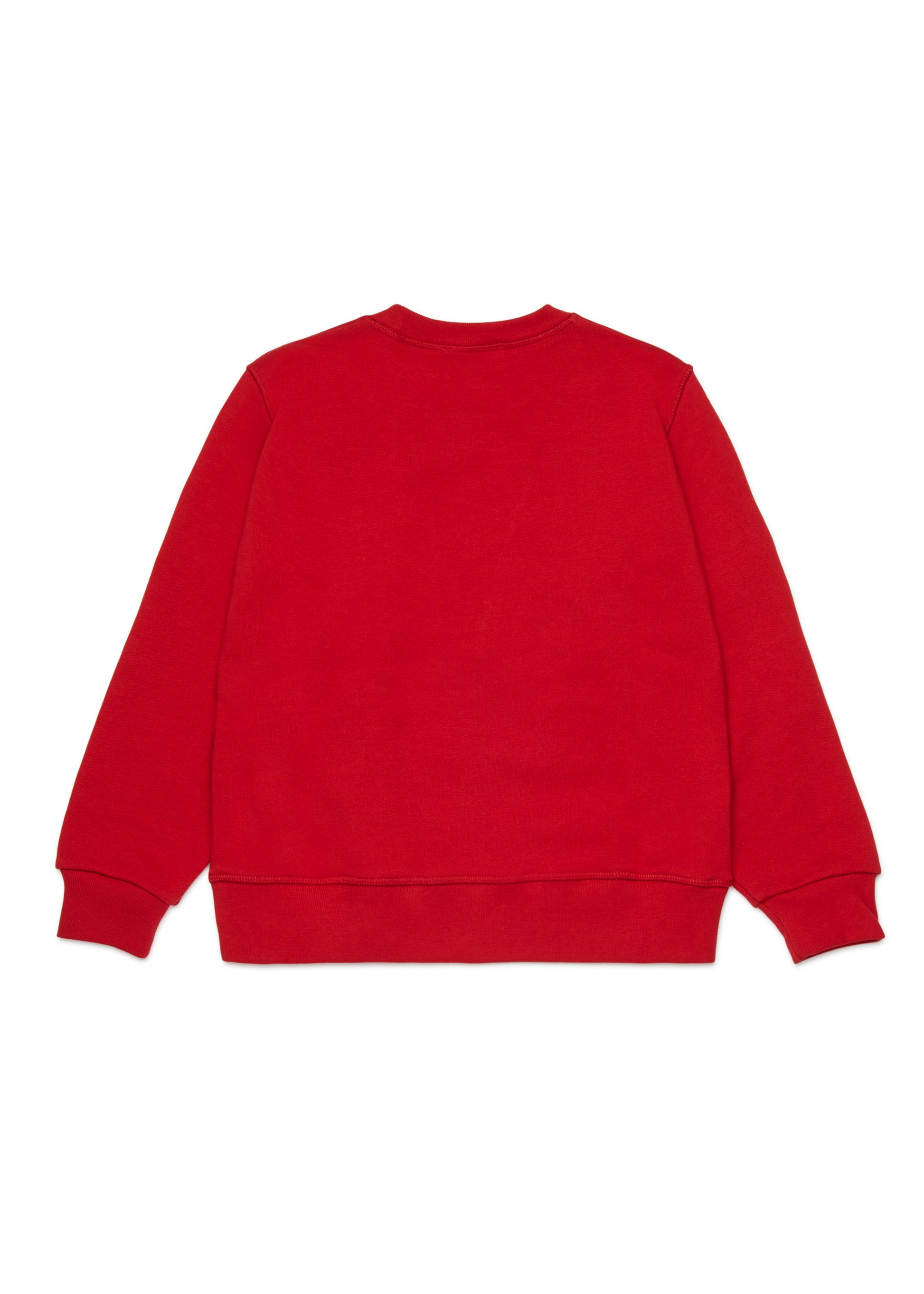 Dsquared2 Kids Felpa Girocollo Rossa con Logo Sport per Bambini