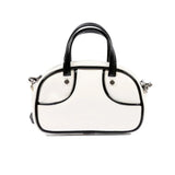 Puma Kids Borsa 1976 Bianco e Nero con Logo per Bambine
