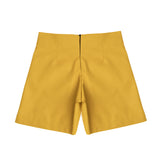 Hinnominate Kids Short Giallo Zafferano con Apertura Zip per Bambine