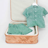 Le Coconne Completo Verde per Neonati