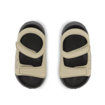 Boss Kids Ciabatta Beige Logata con Chiusura a Strappo per Neonati