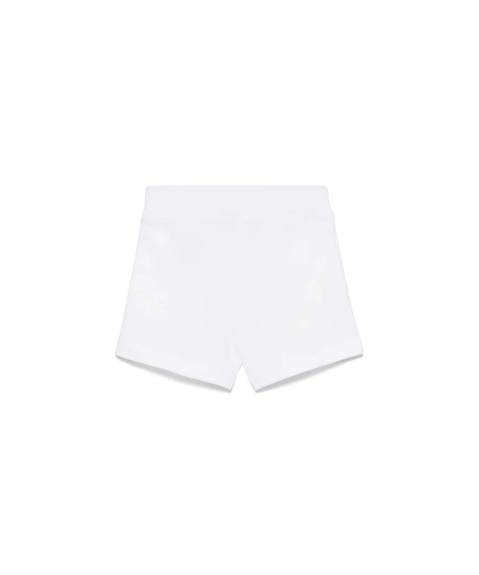 Dsquared2 Kids Shorts Bianchi con Logo per Neonati