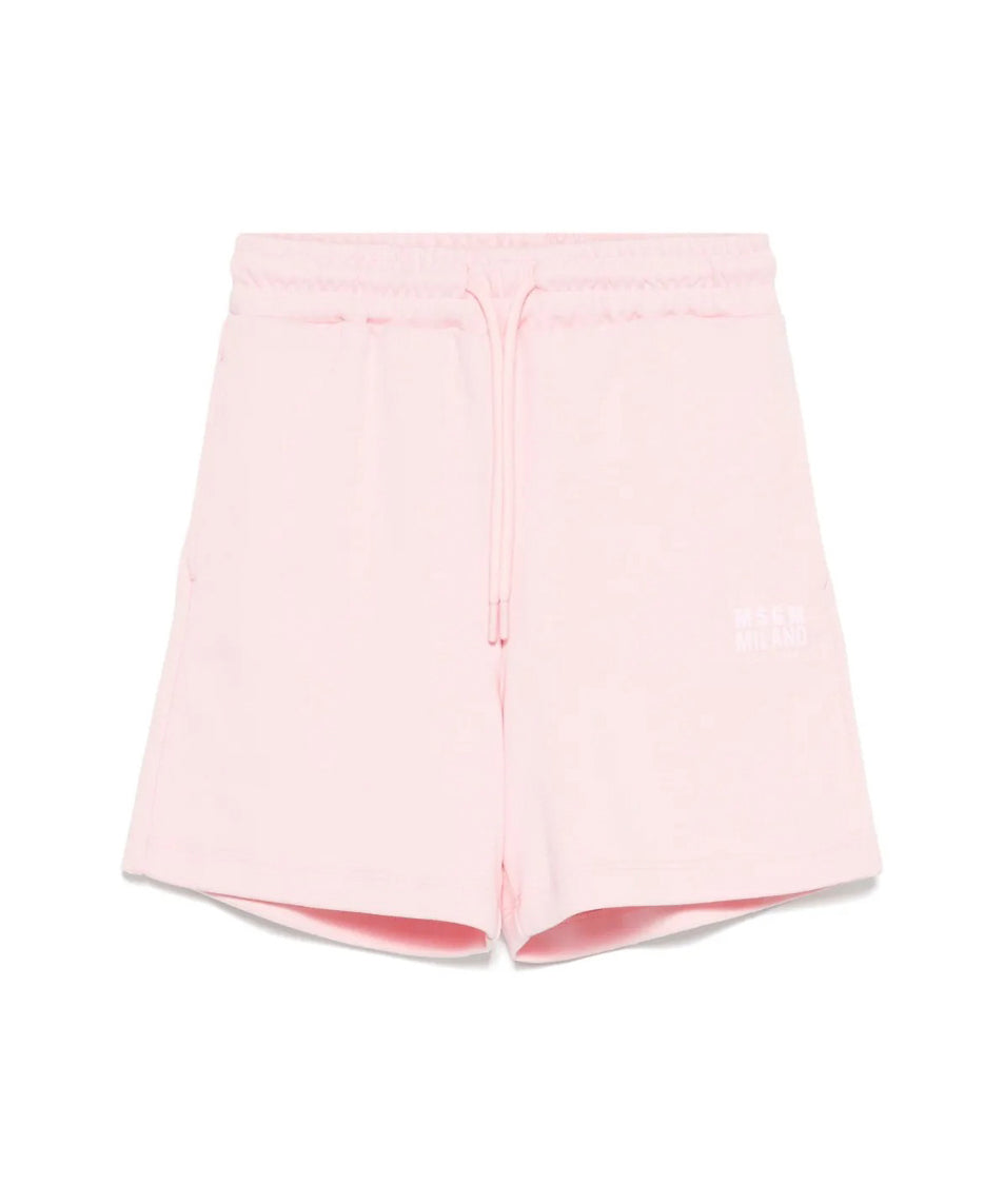 MSGM Kids Bermuda Rosa per Bambine