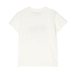 Moschino Kids T-shirt Panna con Stampa Teddy Bear per Neonate