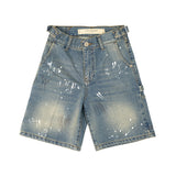 Yes London Kids Bermuda in Denim Chiaro Sfumato per Bambini