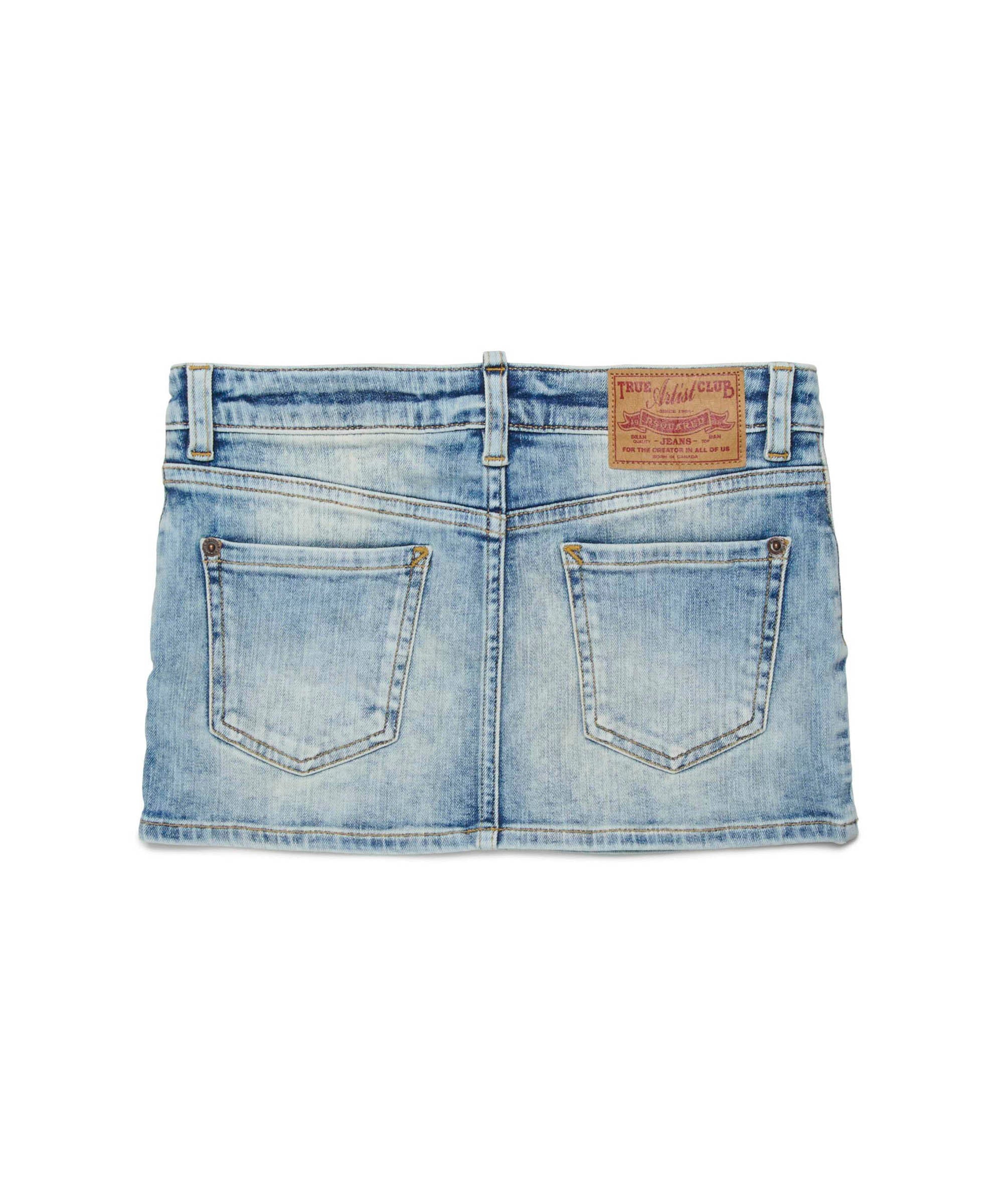 Dsquared2 Kids Gonna Denim Marmorizzata per Bambine