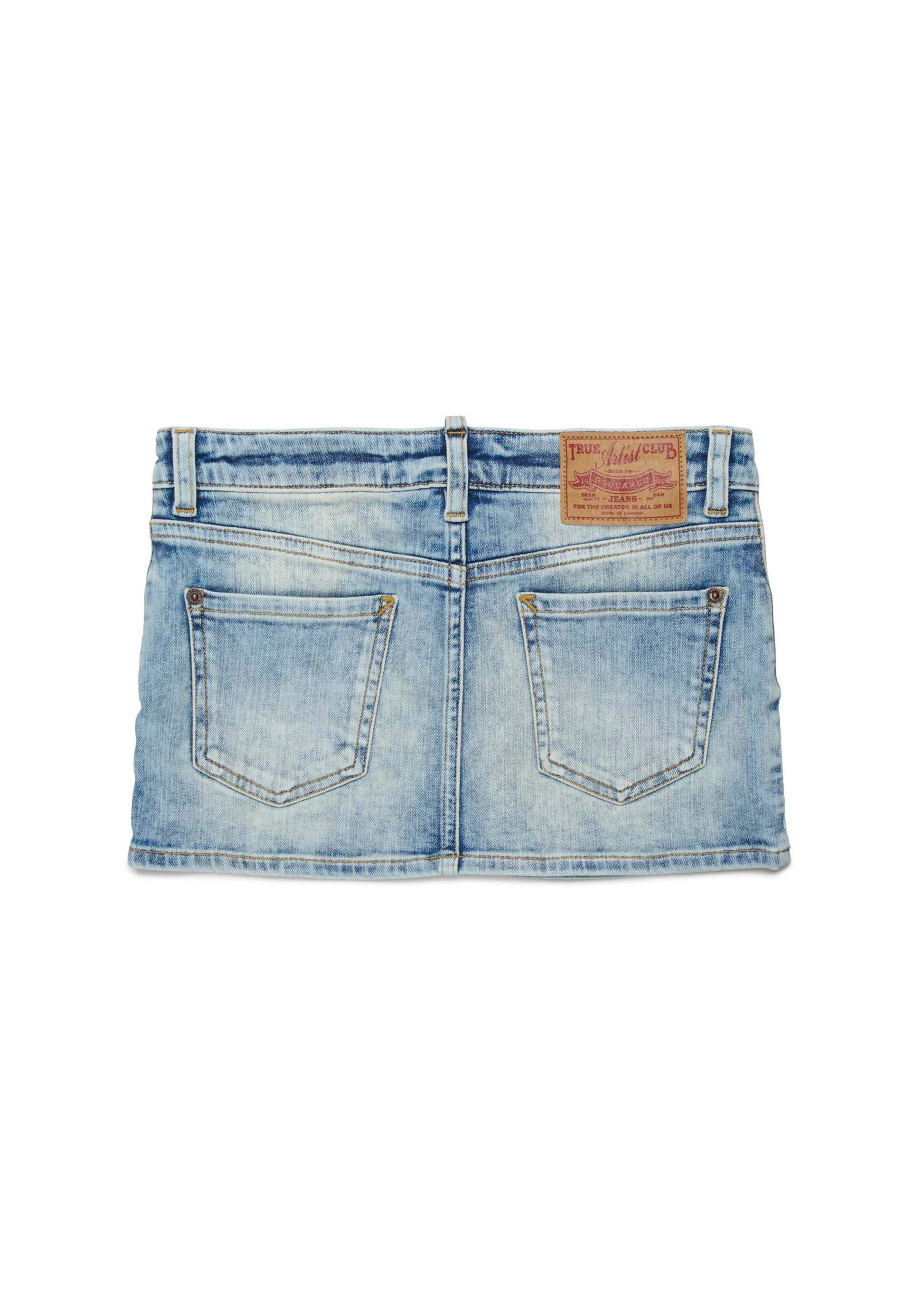 Dsquared2 Kids Gonna Denim Marmorizzata per Bambine