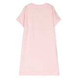 Moschino Kids Abito Rosa con Teddy Bear per Bambine (retro)