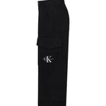 Calvin Klein Kids Pantaloni Neri Stile Cargo per Bambine