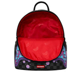Sprayground Kids Zaino Nero Fantasia Viola e Azzurro Unisex