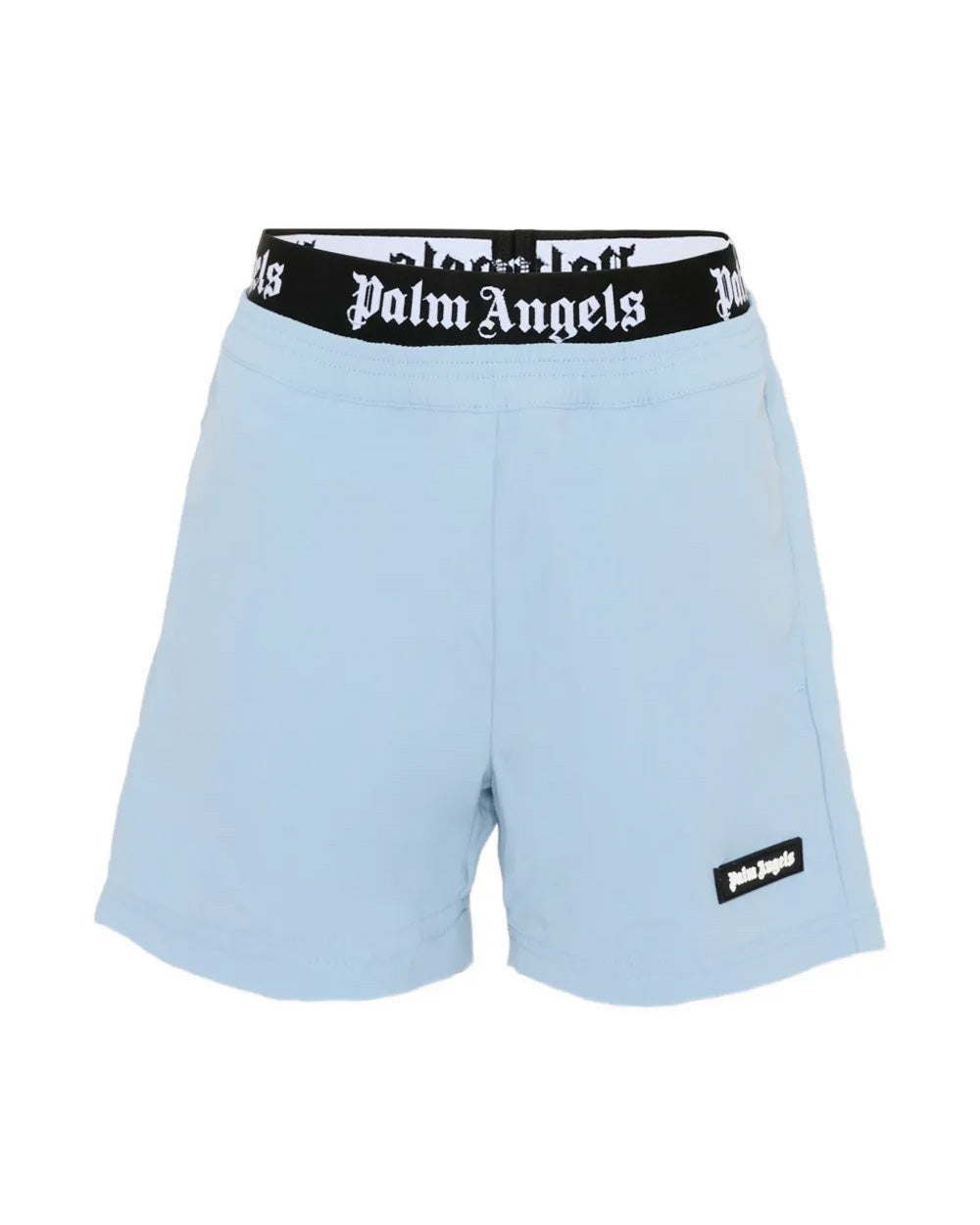 Palm Angels Kids Costume Celeste con Banda Logata per Bambini
