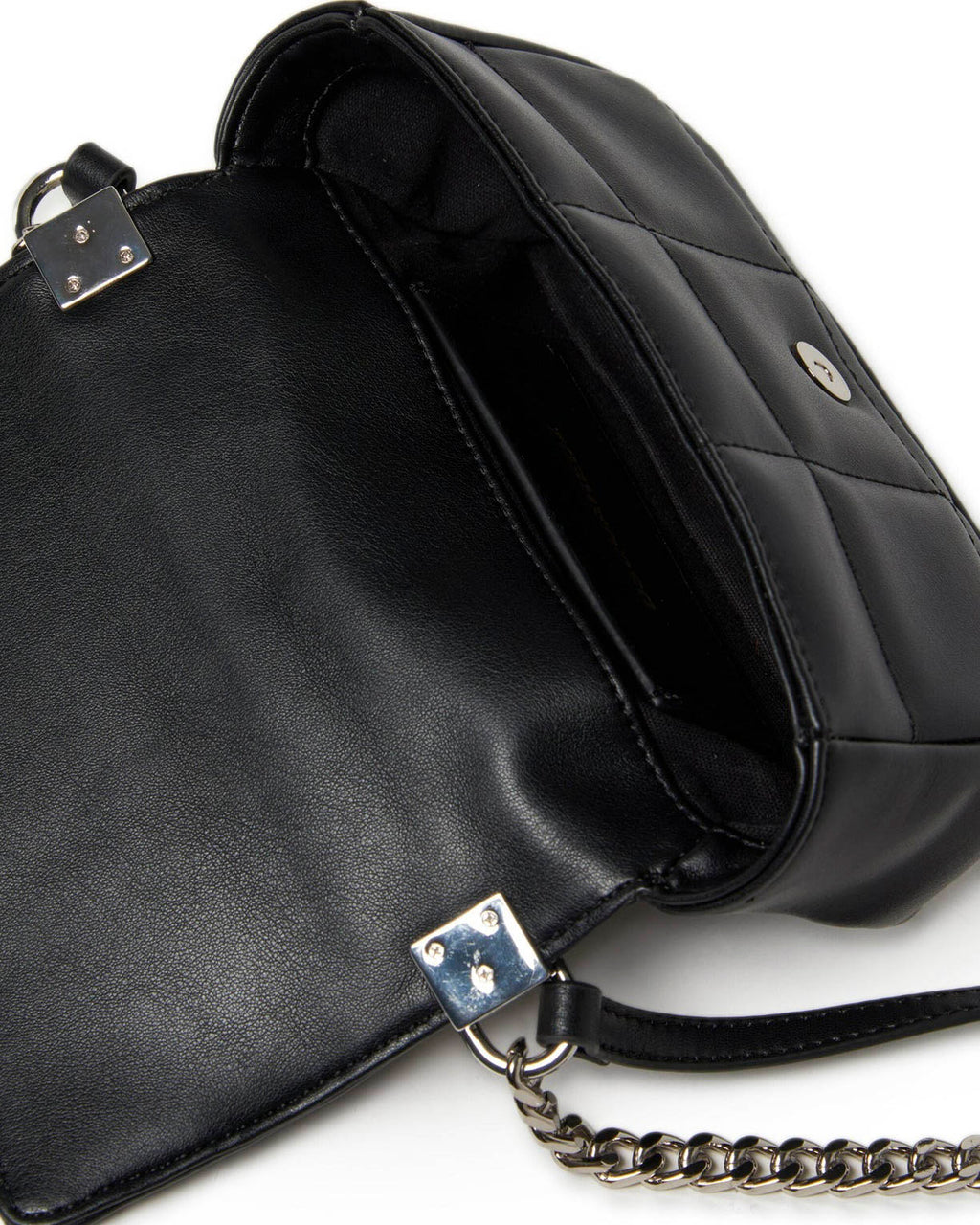 Dsquared2 Kids Borsa Nera con Logo Metal per Bambine