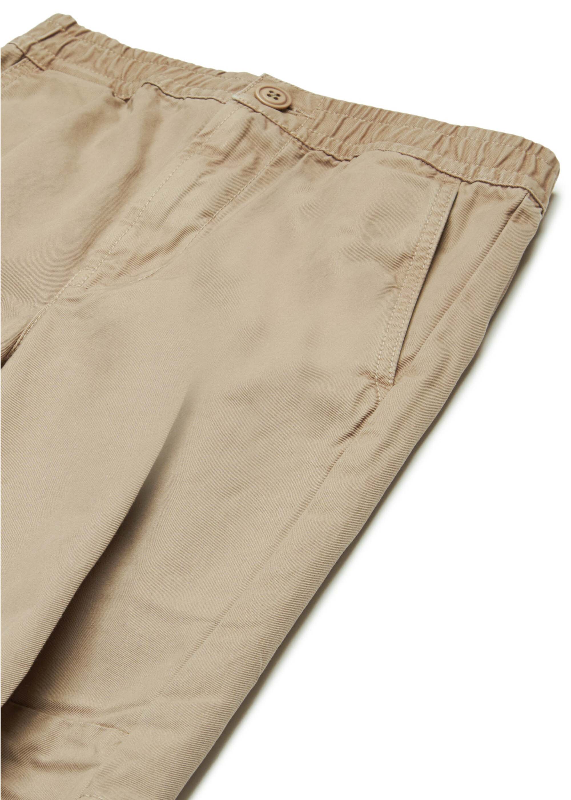 Diesel Kids Pantaloni Beige Workwear per Bambini (dettaglio)
