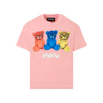 Barrow Kids T-Shirt Girocollo con Stampa Teddy Multicolor per Bambine