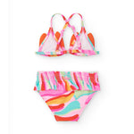 Tuc Tuc Costume Bikini Rosa Cat per Neonate