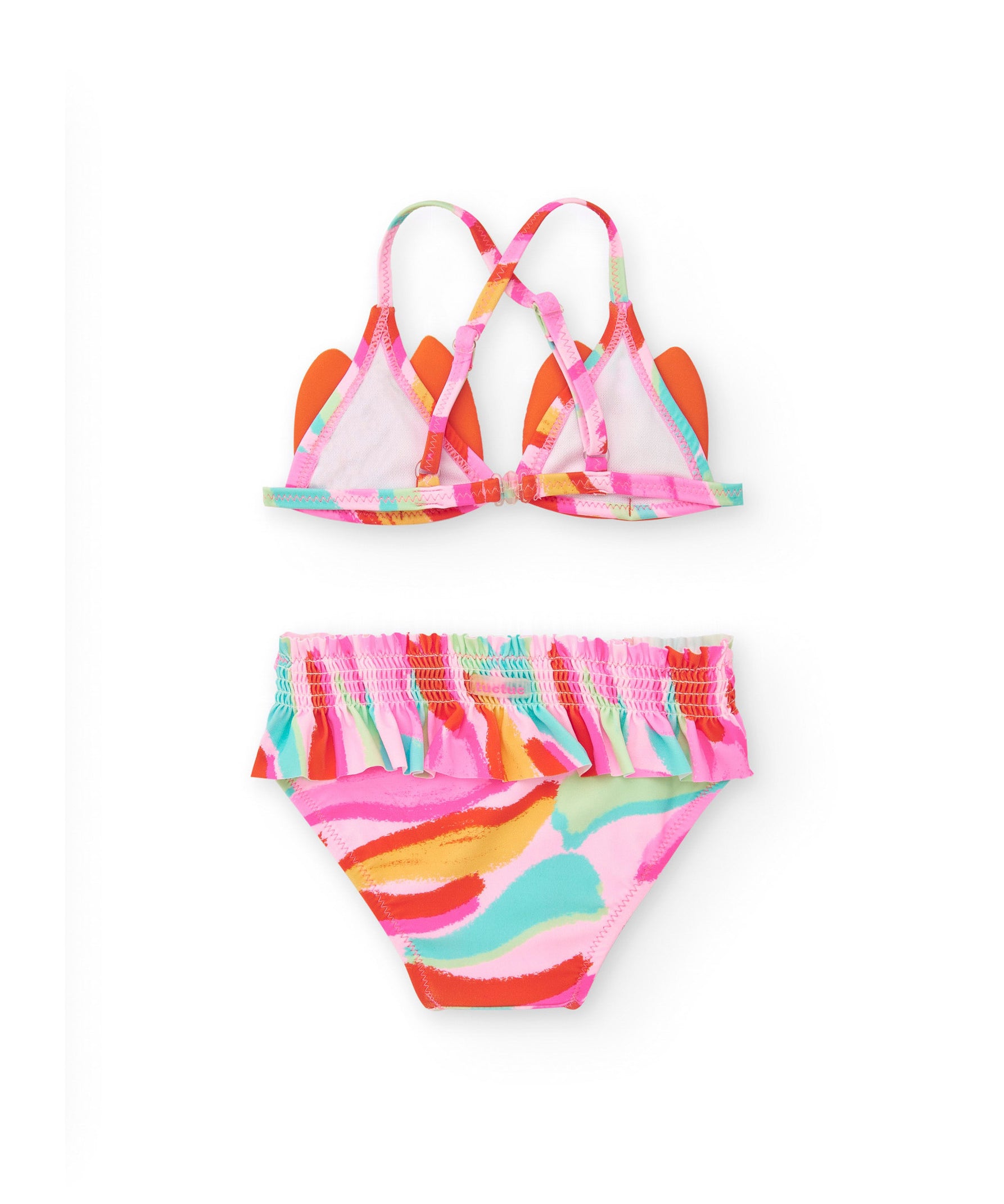 Tuc Tuc Costume Bikini Rosa Cat per Neonate