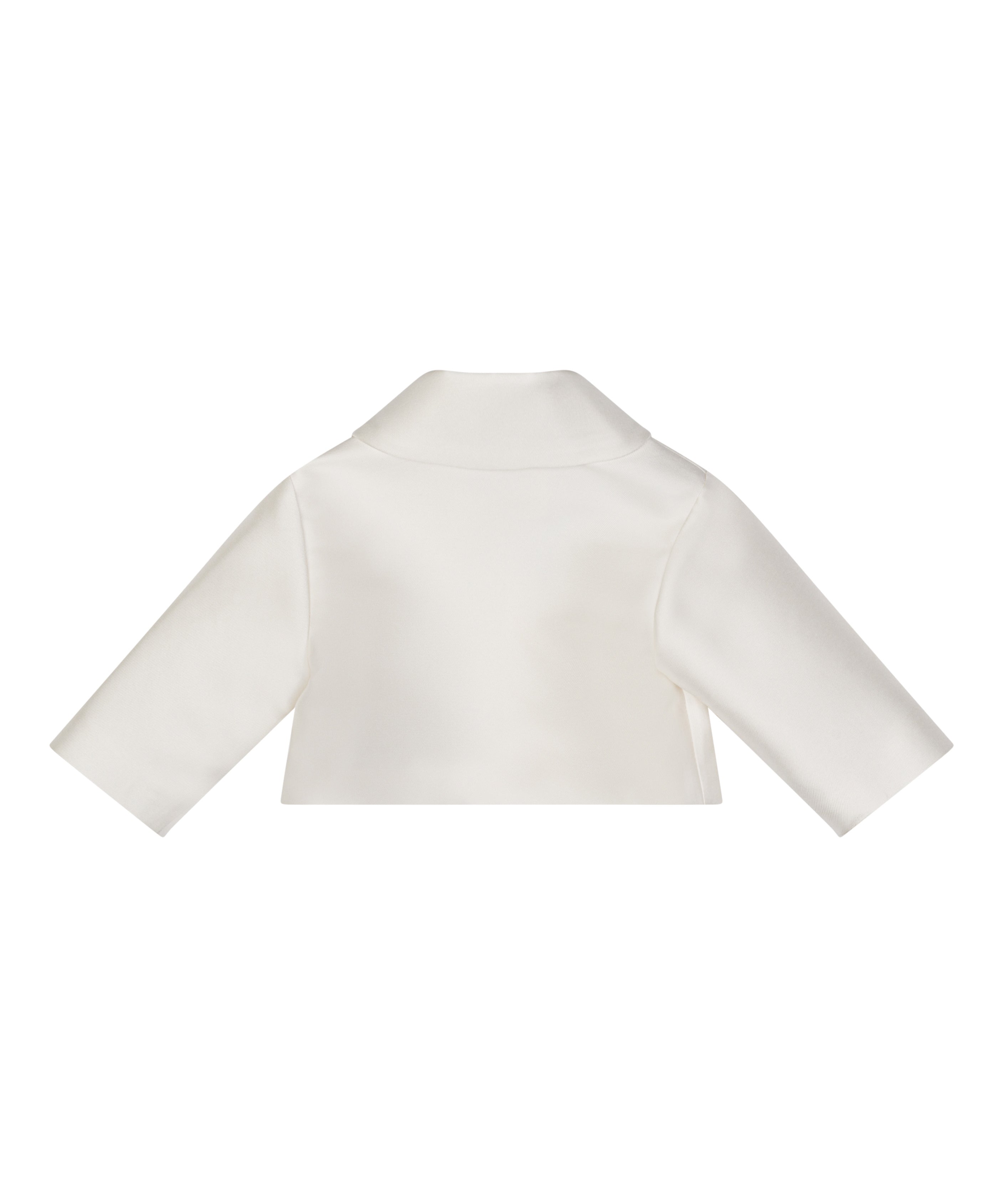 Simonetta Kids Giacca Avorio con Applicazione Per Neonate