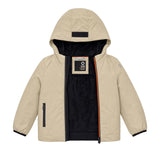Suns Kids Giubbino Beige con Cappuccio per Neonati