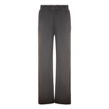 MSGM Kids Pantaloni in Tuta Piombo per Bambini