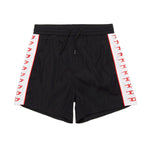 Diesel Kids Costume Boxer Nero con Banda Logata per Bambini