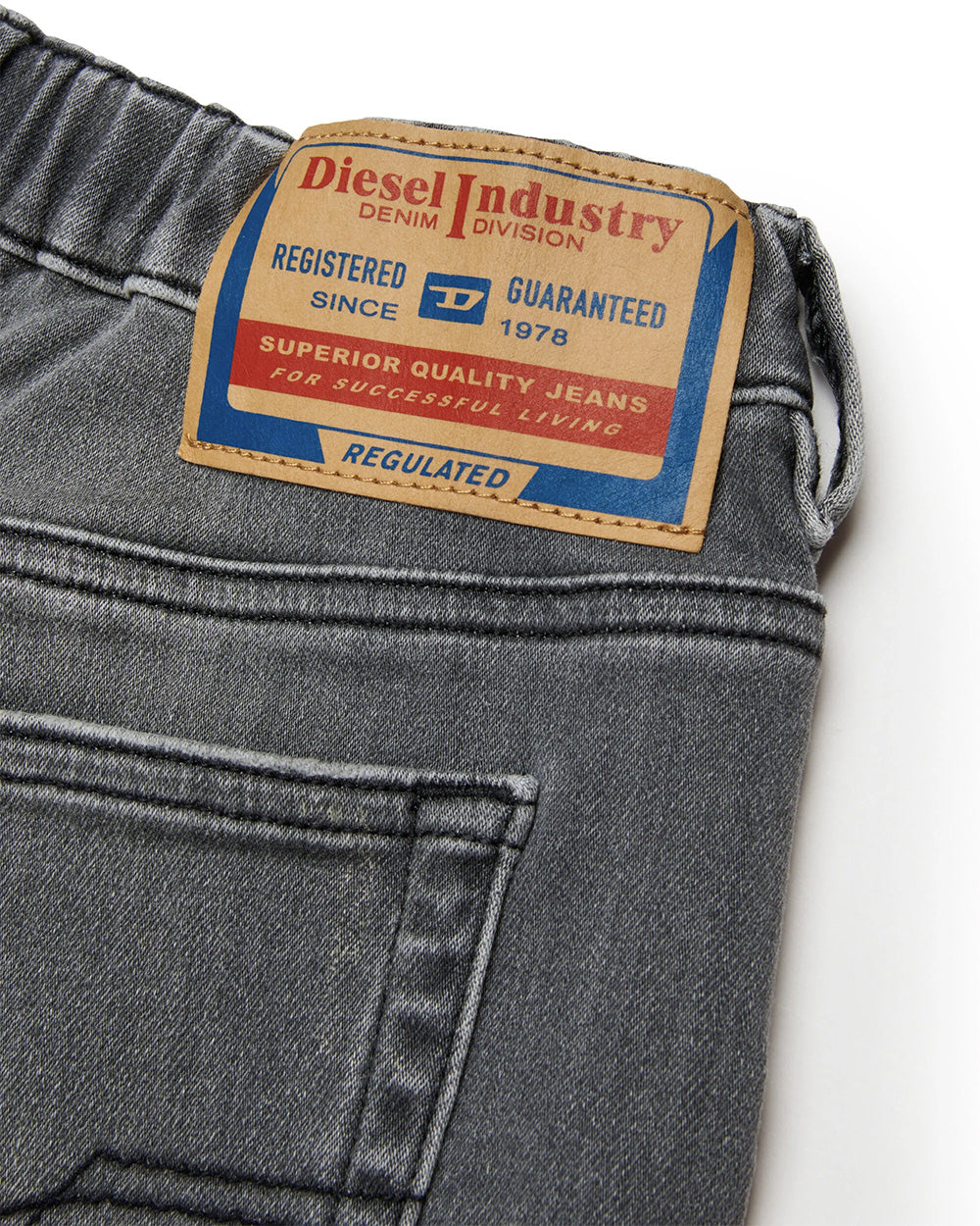 Diesel Kids Bermuda in Denim Scuro per Bambini