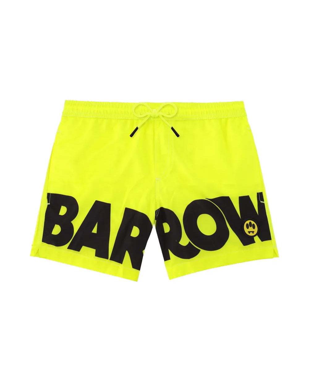 Barrow Kids Costume Giallo Fluo con Stampa per Bambini