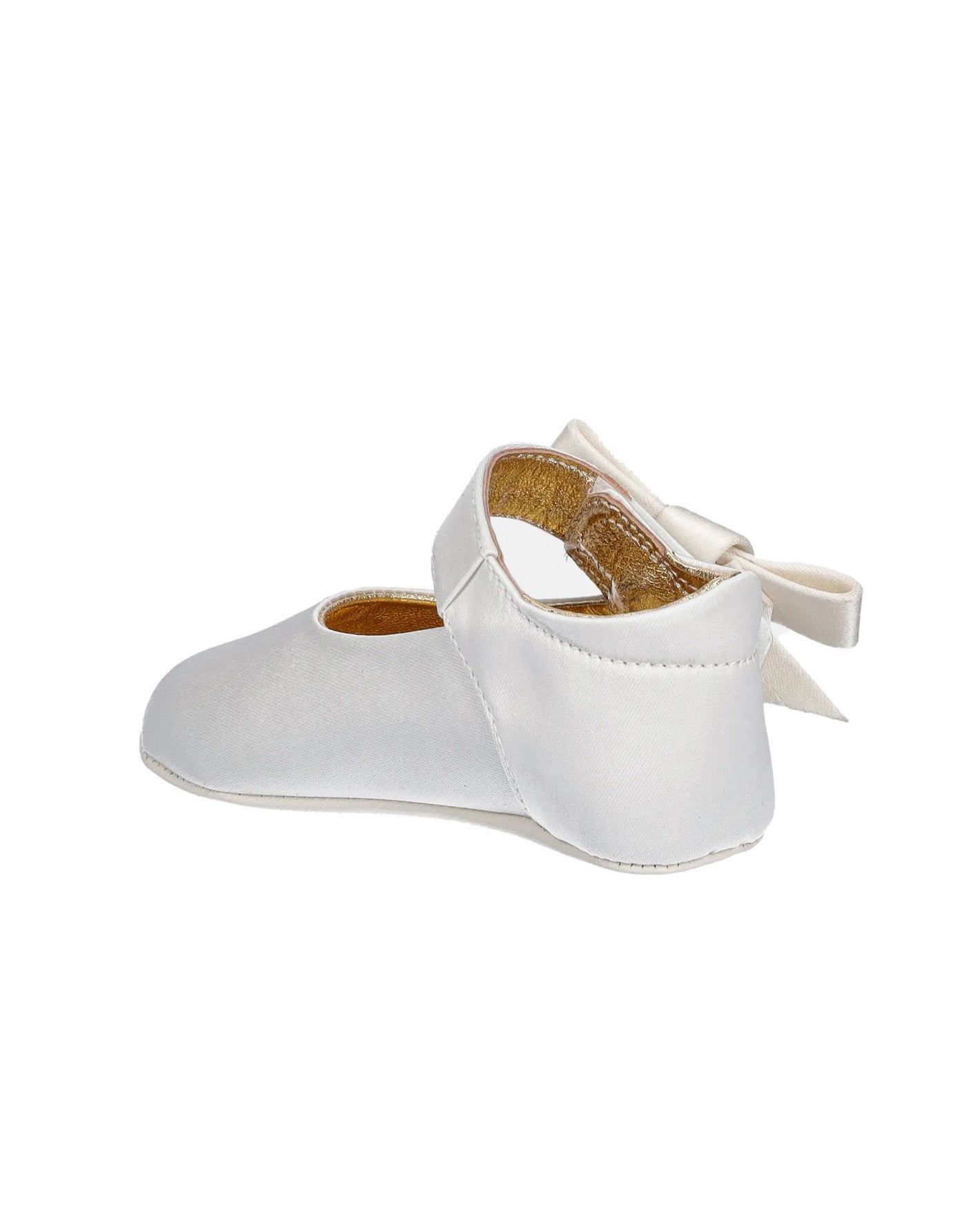 Elisabetta Franchi La Mia Bambina Ballerina Avorio con Fiocco per Neonate