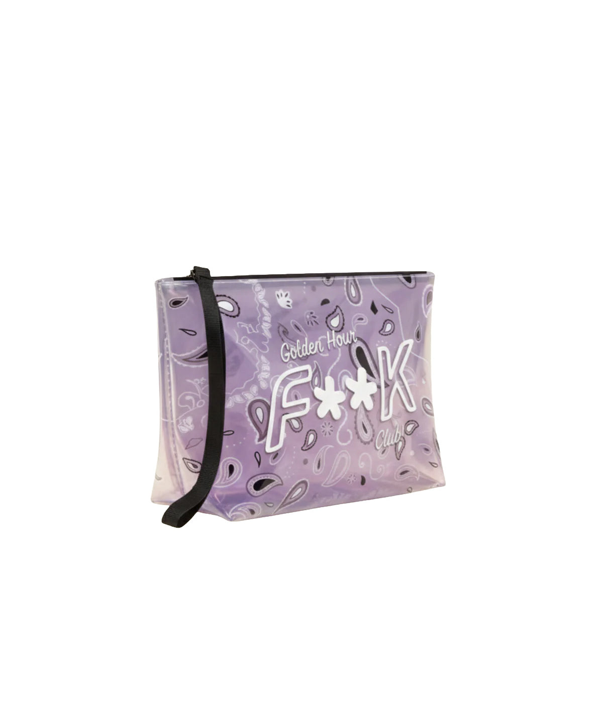 F**K Kids Pochette Fantasia Bandana Rosa con Logo per Bambine