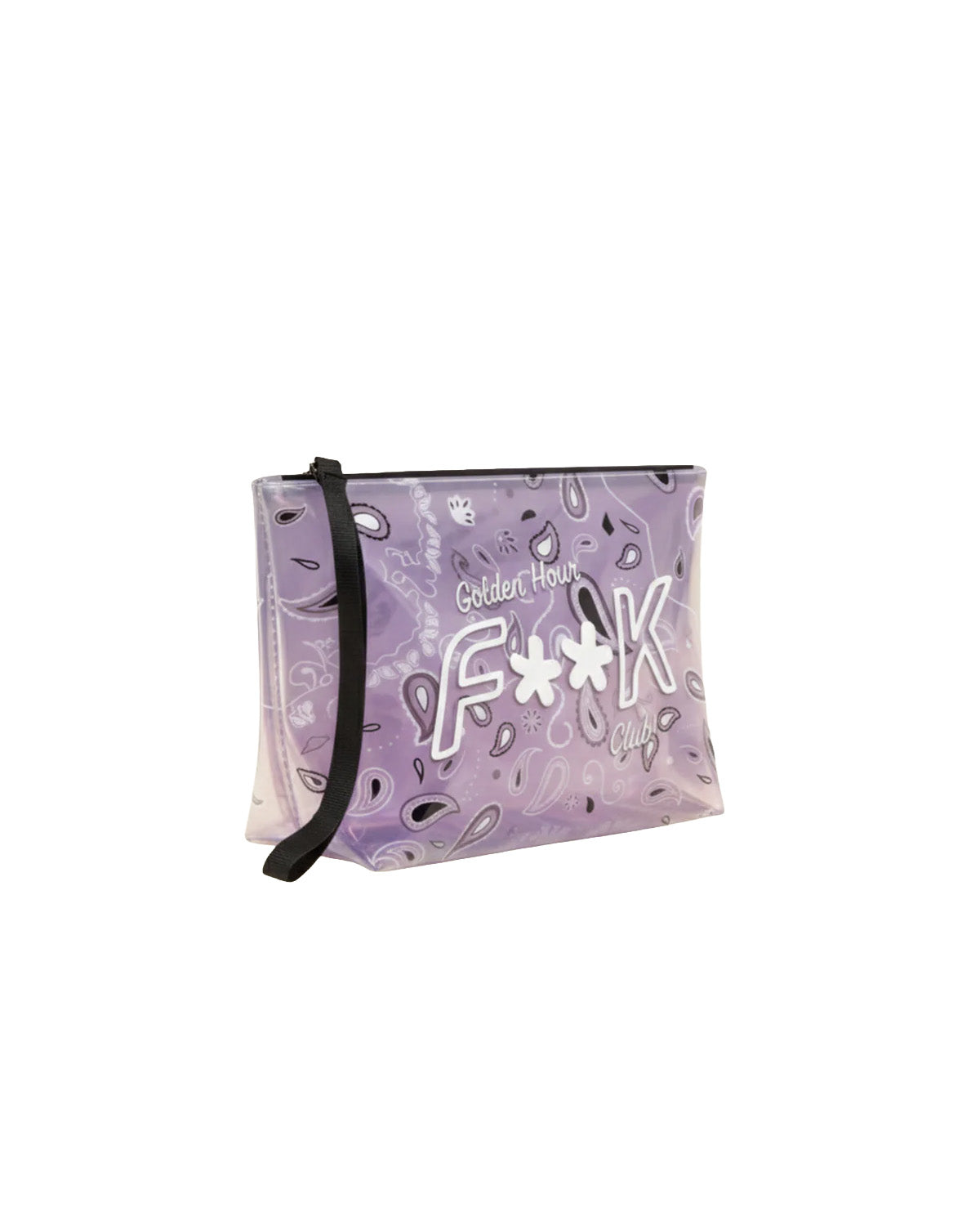 F**K Kids Pochette Fantasia Bandana Rosa con Logo per Bambine