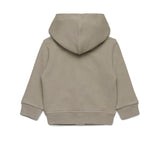 Dsquared2 Kids Felpa con Cappuccio e Zip Beige per Neonati