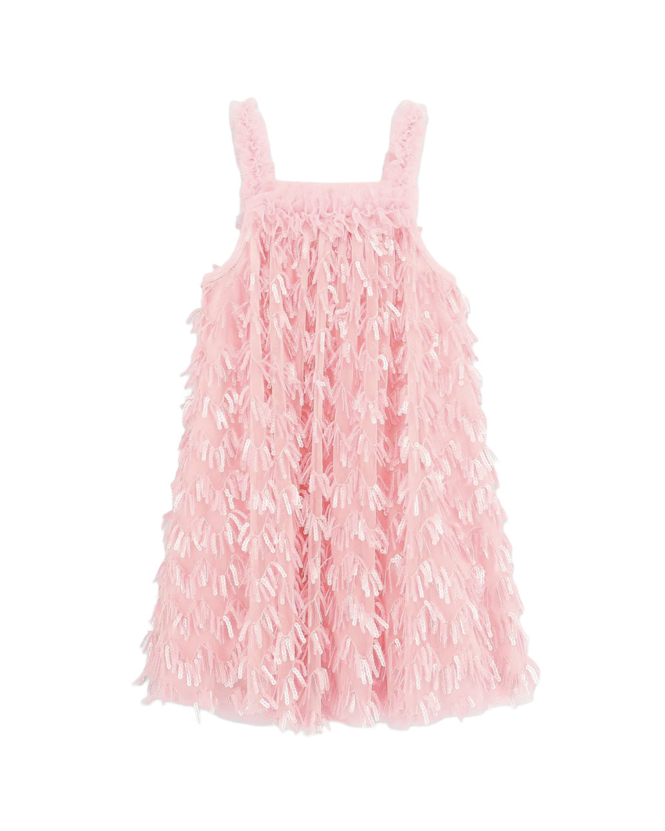 Angel's Face Kids Alison Abito Rosa con Tulle per Bambine