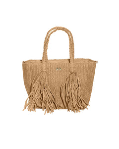 F**K Kids Mini Bag Beige con Logo per Bambine