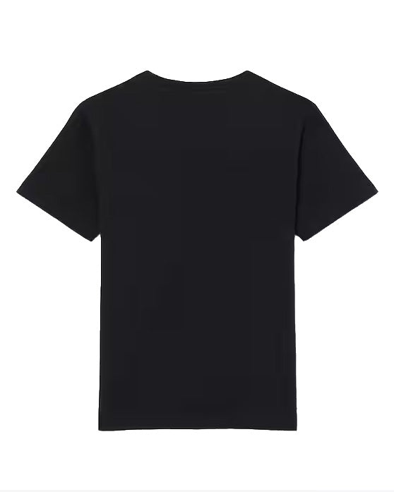 Lacoste Kids T-Shirt Nero con Logo Unisex