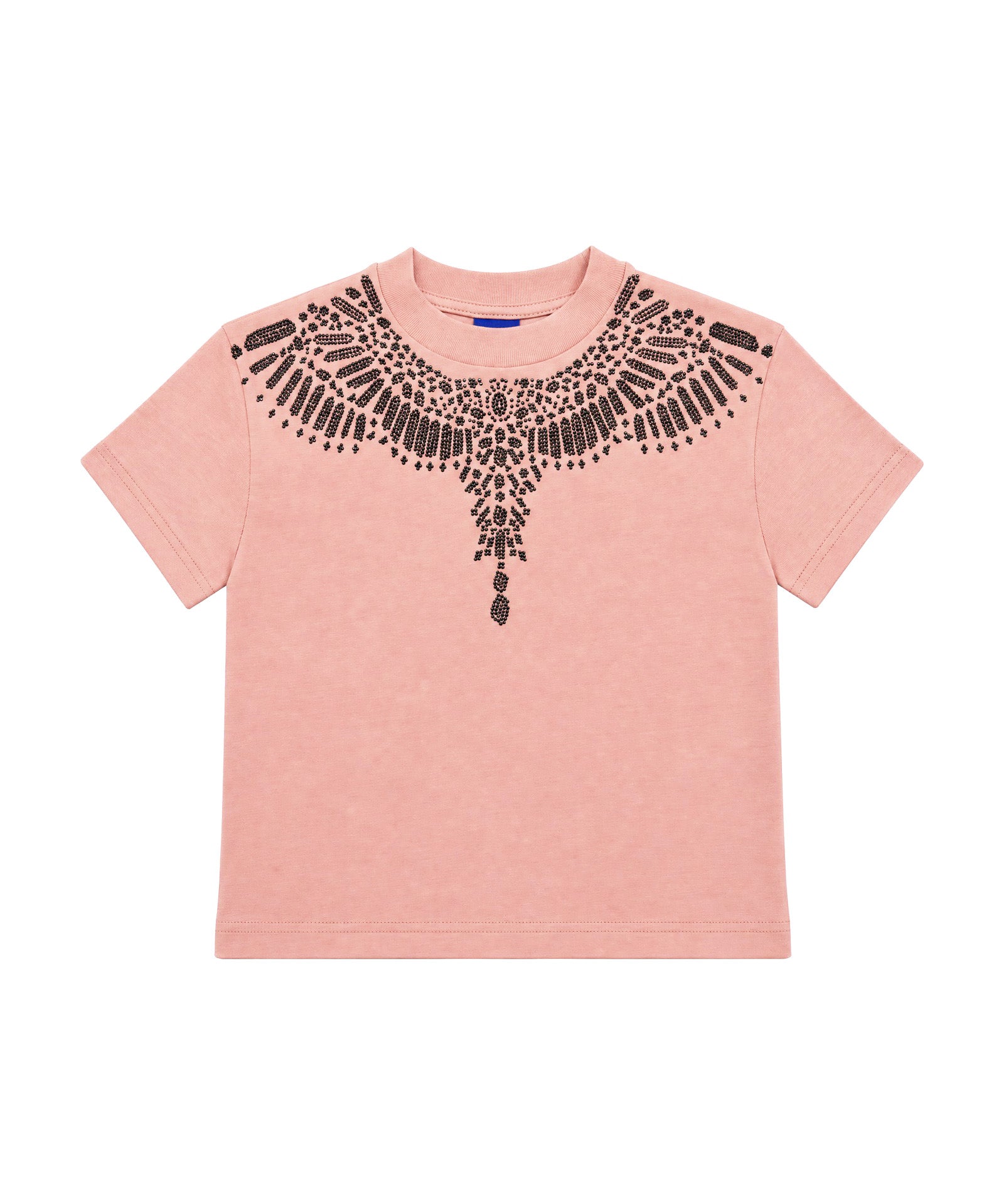 Marcelo Burlon County Kids T-shirt Con Ali In Strass Per Bambine