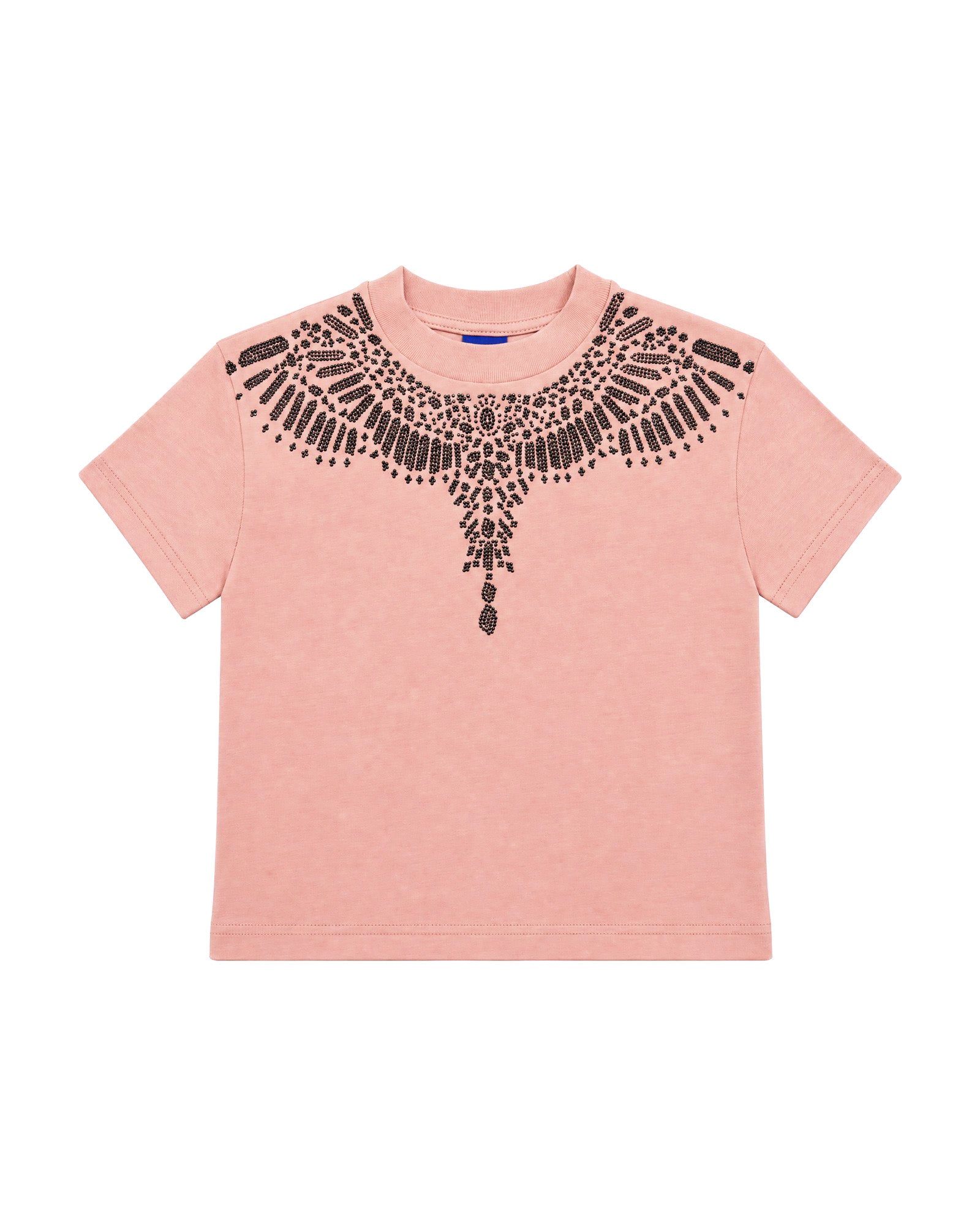 Marcelo Burlon County Kids T-shirt Con Ali In Strass Per Bambine