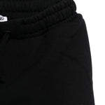 Moschino Kids T-Shirt Bianca con Shorts Neri con Stampa per Bambini