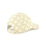 Michael Kors Kids Cappello Crema Logo All over per Bambine (retro)