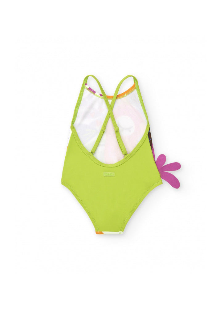 Tuc Tuc Costume Monokini Birds per Neonate