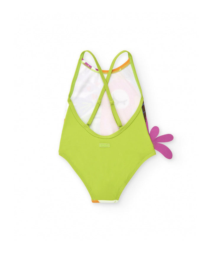 Tuc Tuc Costume Monokini Birds per Neonate