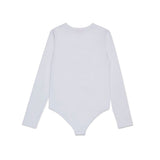 Diesel Kids Body Bianco con Oval D per Bambine (retro)