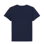 Lacoste Kids T-Shirt Blu con Ricamo Logo Unisex