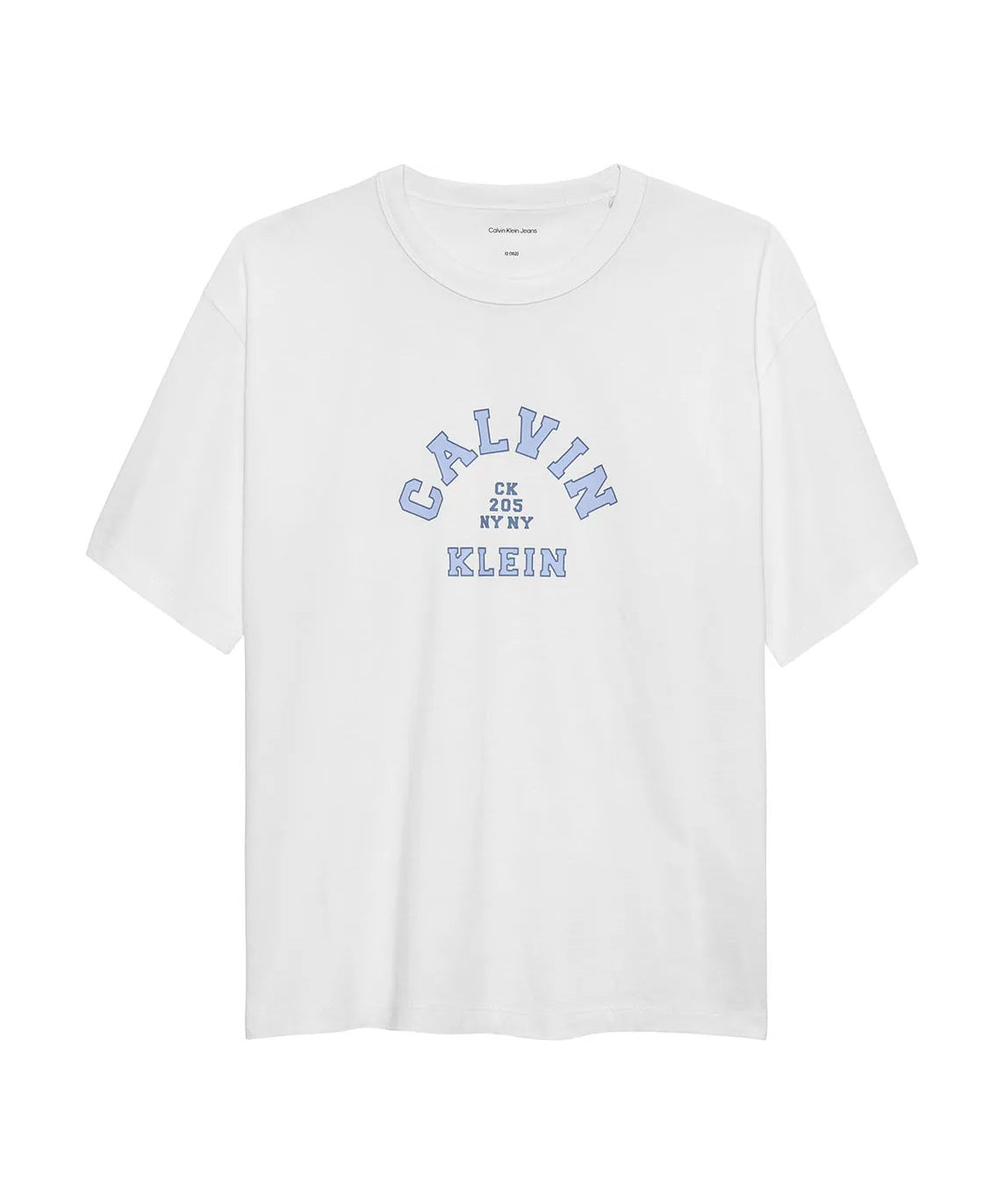 Calvin Klein Kids T-Shirt Bianco con Stampa Logo per Bambini