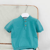 Le Coconne Polo Verde Smeraldo per Neonati