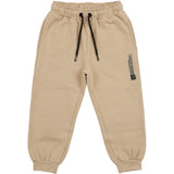 Suns Kids Completo in Felpa Beige con Stampa per Bambini