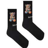 Barrow Kids Calzini Nero Fantasia Teddy per Bambine