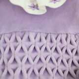 Minibanda Tutina Lilla con Decori e Ricami per Neonate